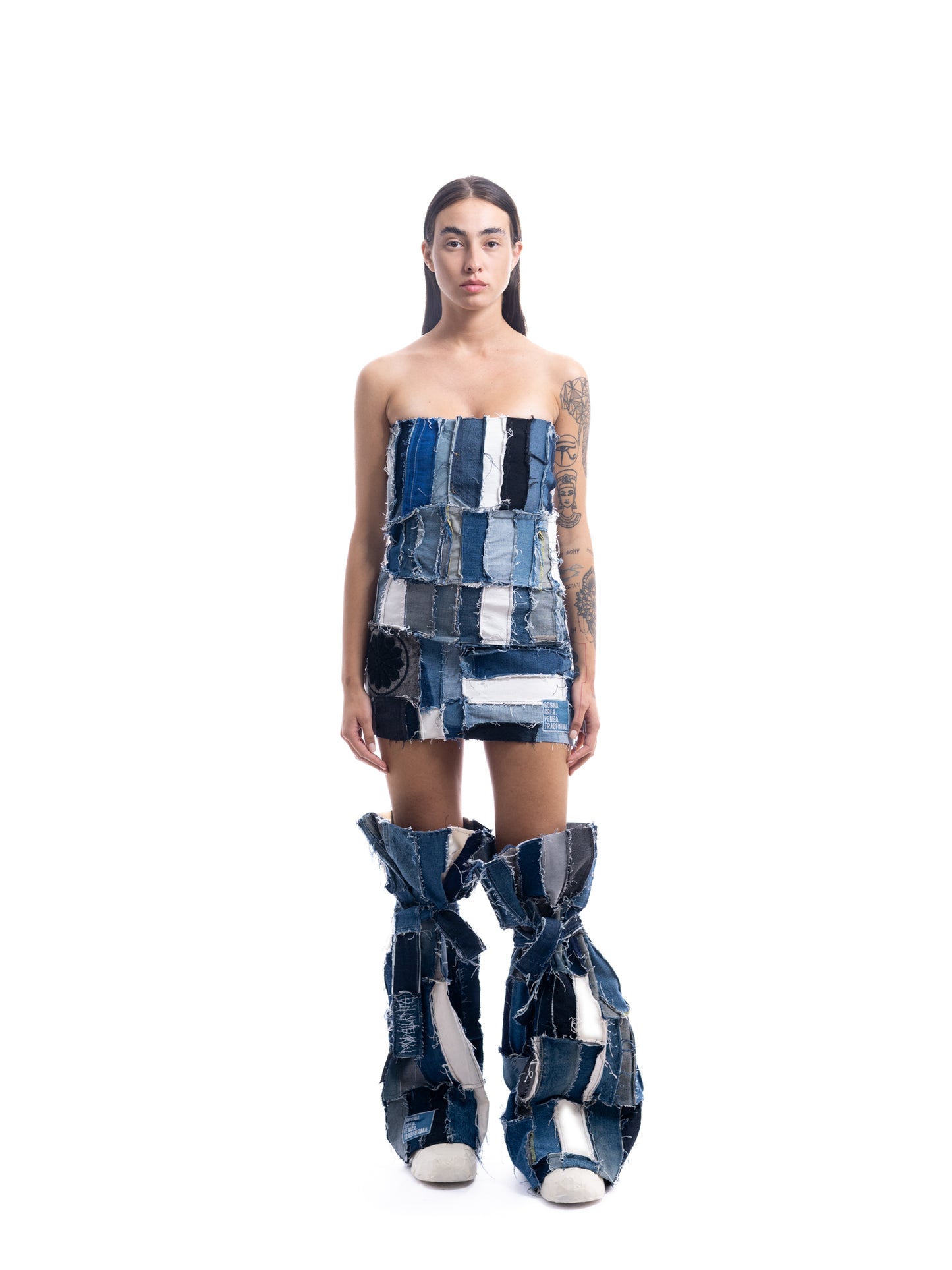 BB06 BO BARDI - ABITO TUBINO DENIM