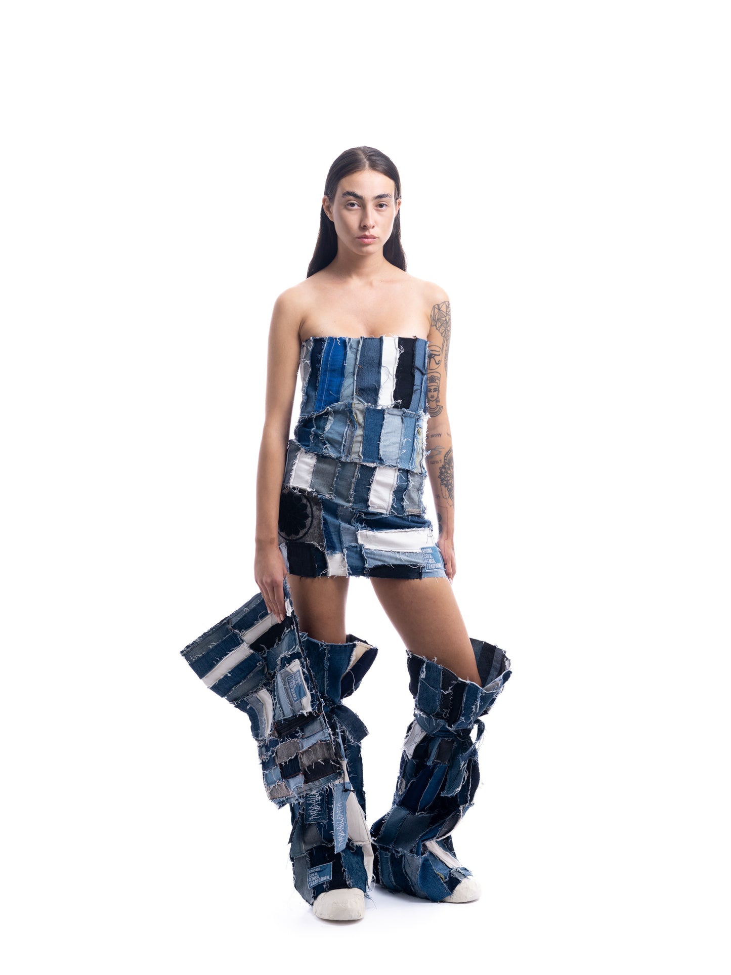 BB06 BO BARDI - ABITO TUBINO DENIM