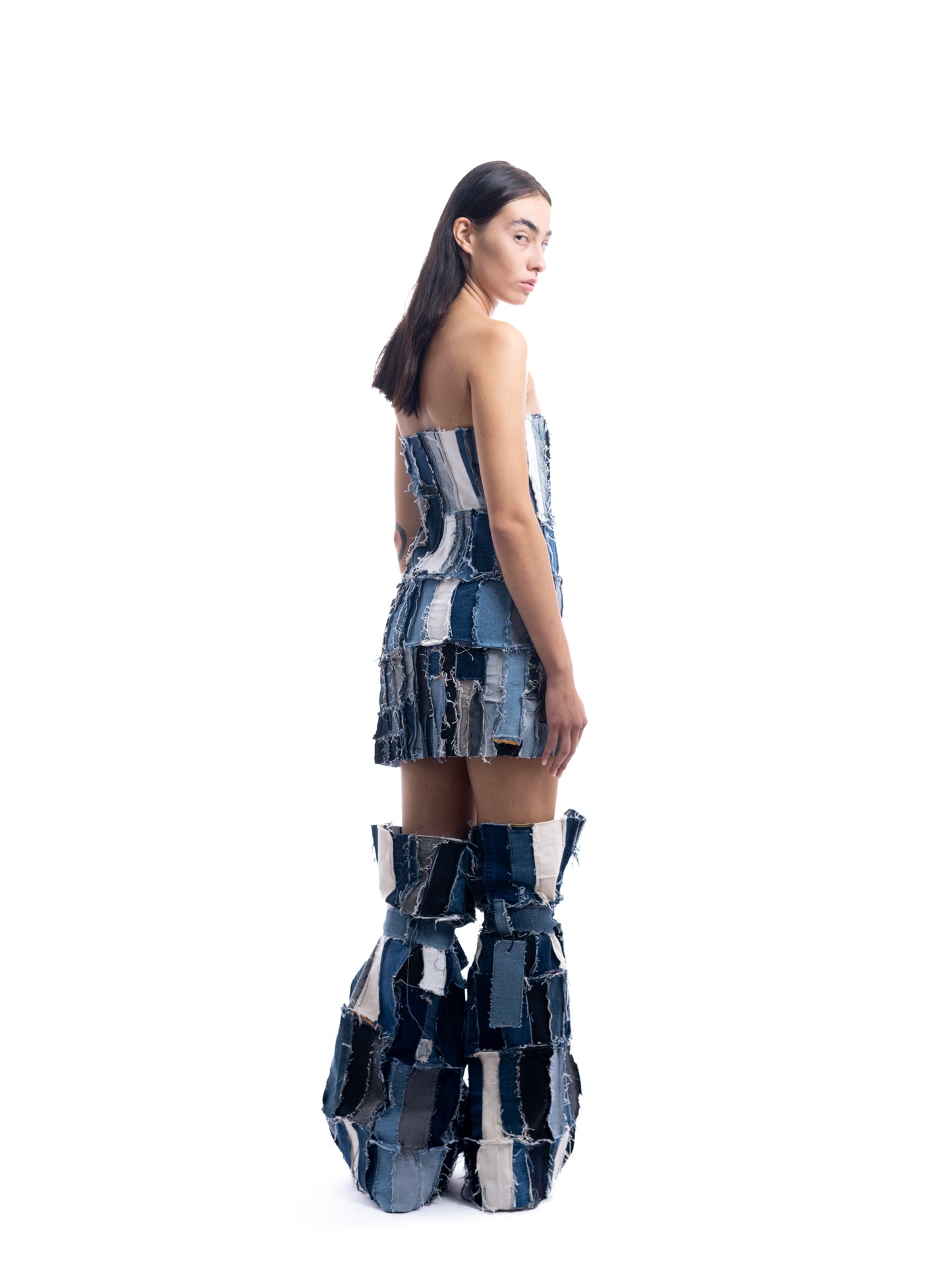 BB06 BO BARDI - ABITO TUBINO DENIM