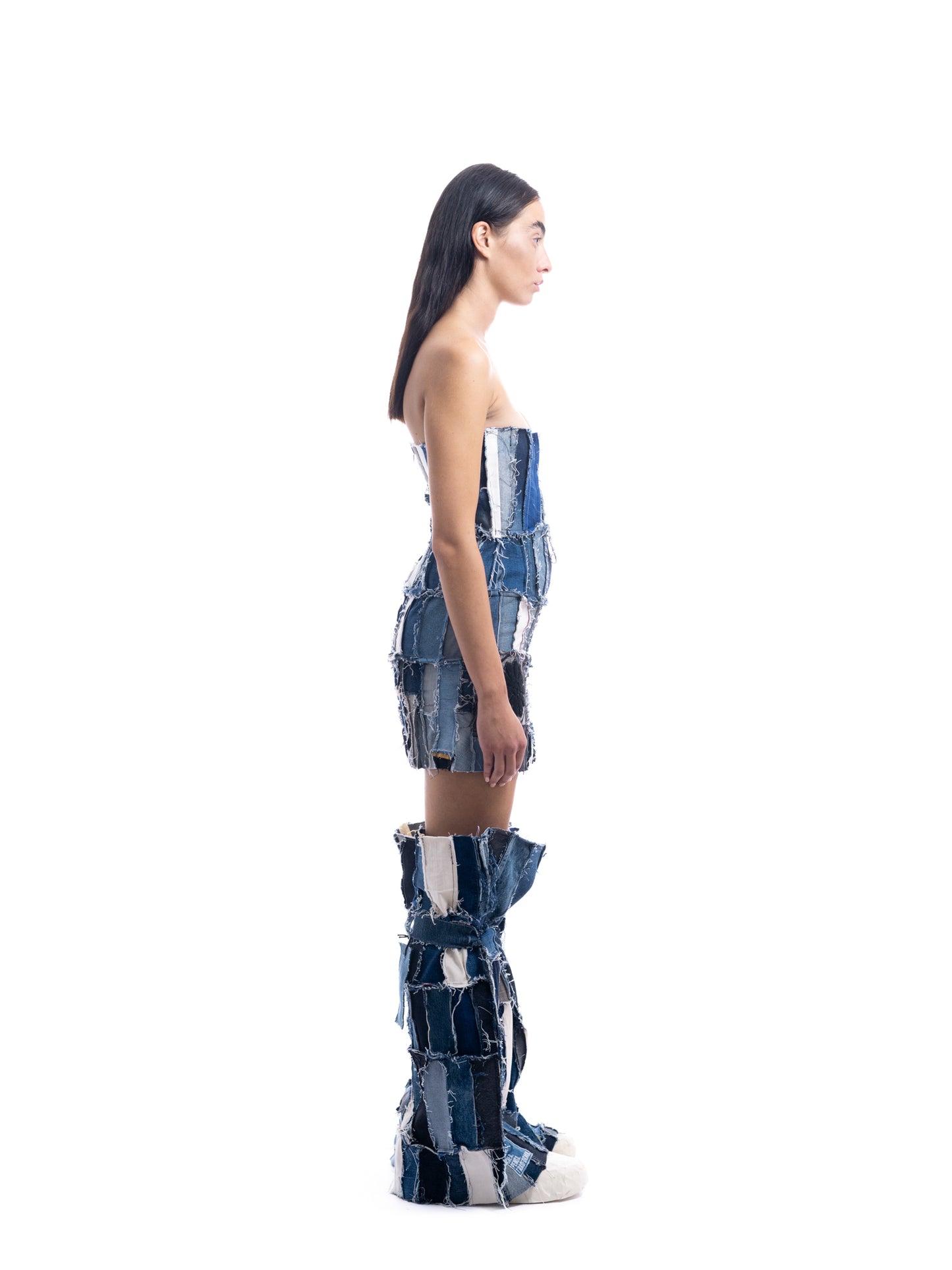 BB06 BO BARDI - ABITO TUBINO DENIM
