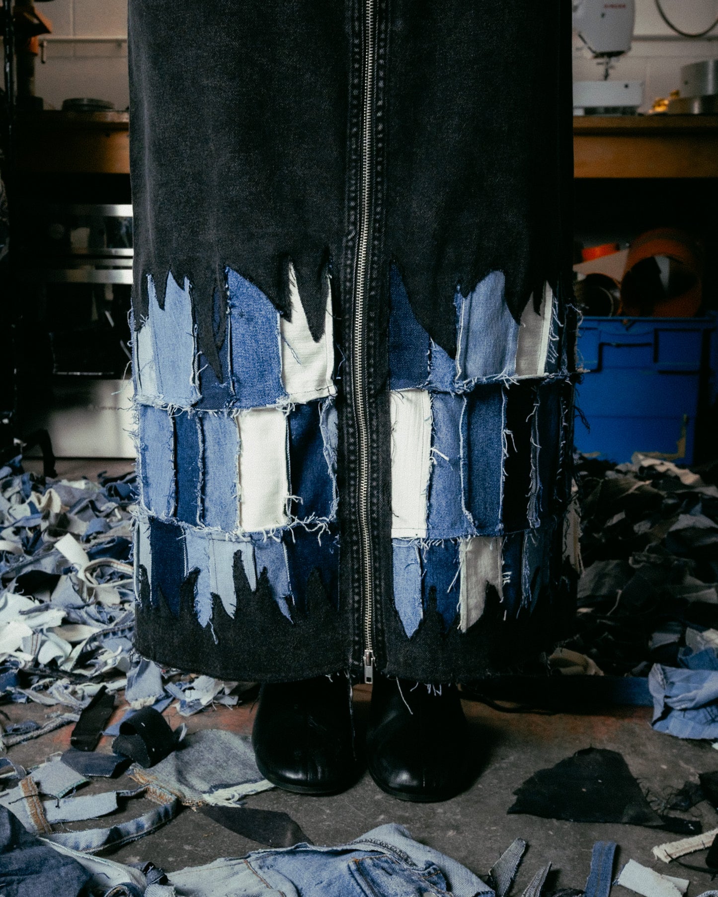 05BB+ TORRE DO TOMBO - GONNA LUNGA DENIM
