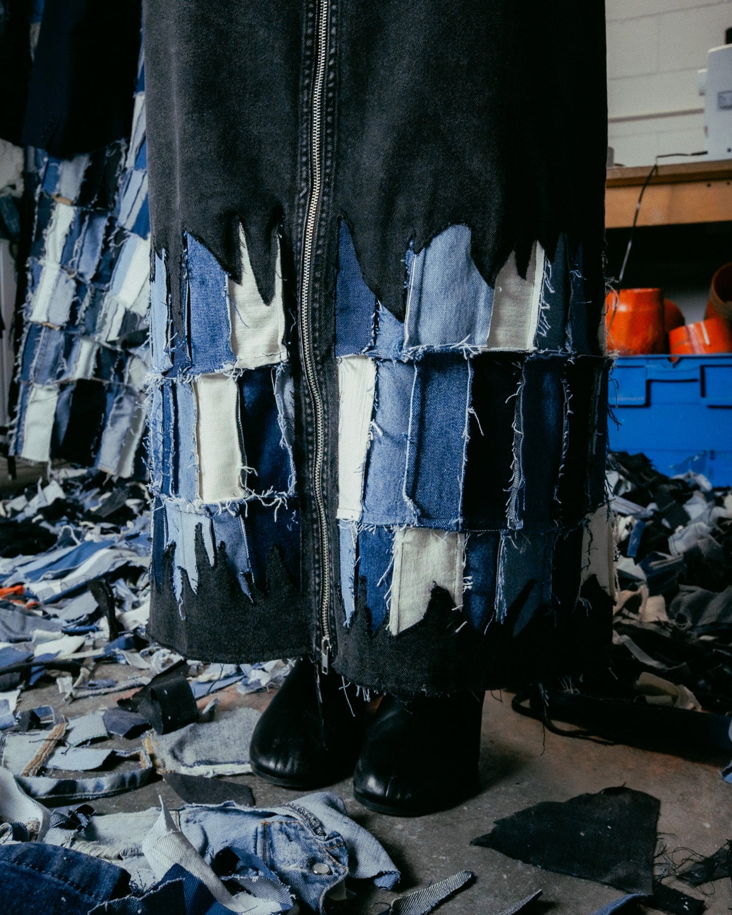 05BB+ TORRE DO TOMBO - GONNA LUNGA DENIM