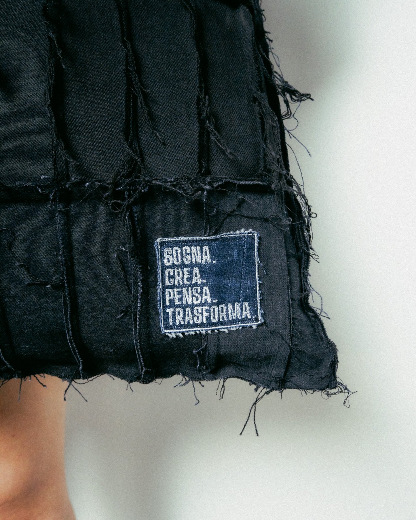 07BB+ BIG BOX - CUSCINO DENIM NERO