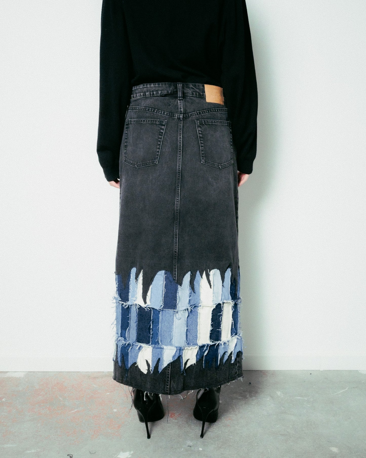 05BB+ TORRE DO TOMBO - GONNA LUNGA DENIM