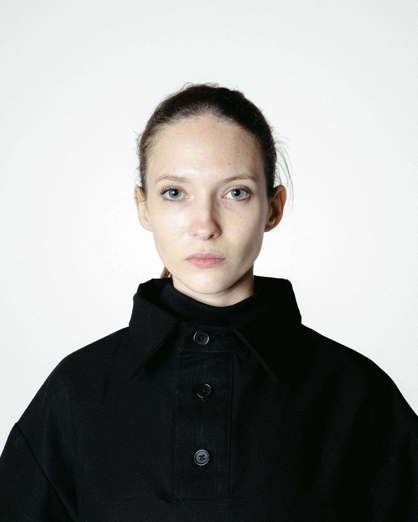 TRAVE RETICOLARE - POLO A STRISCE BLACK