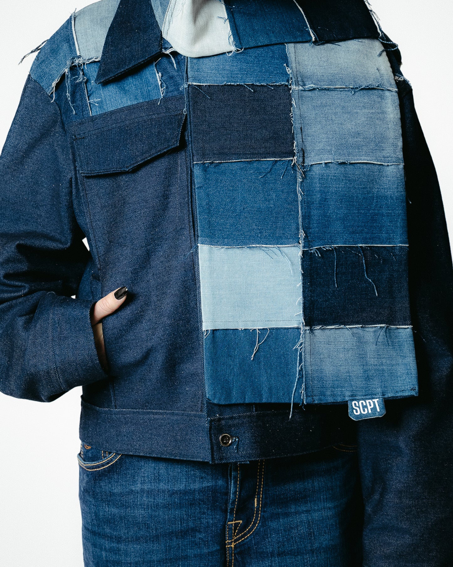 OPIFICIO - SCIARPA DENIM