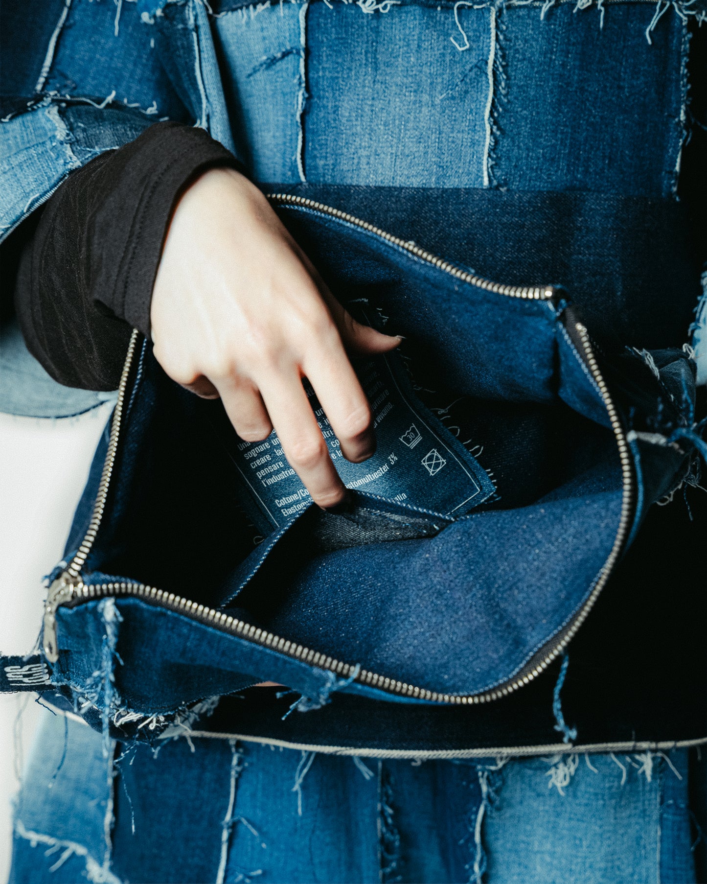 AMIANTO - POCHETTE DENIM