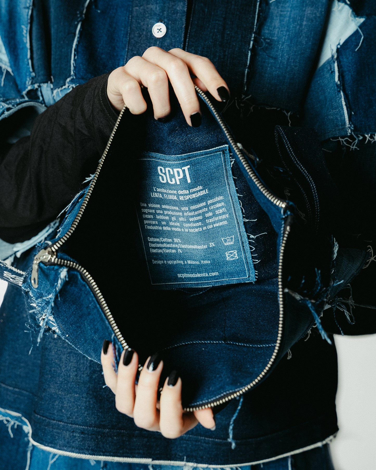 AMIANTO - POCHETTE DENIM
