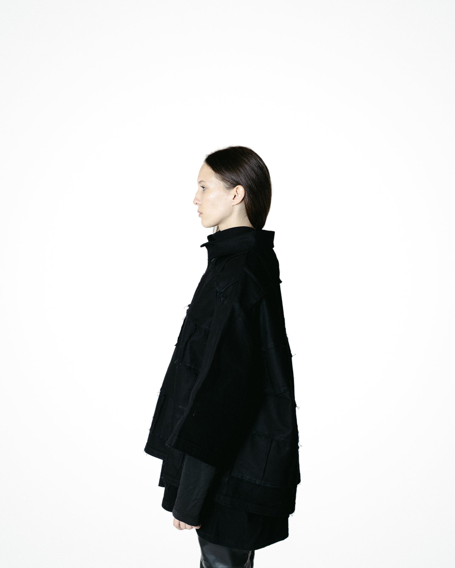KARAKORUM 2 - POLO HALF BLACK