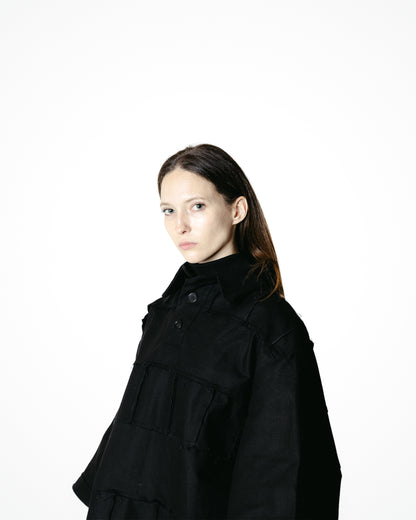 KARAKORUM 2 - POLO HALF BLACK