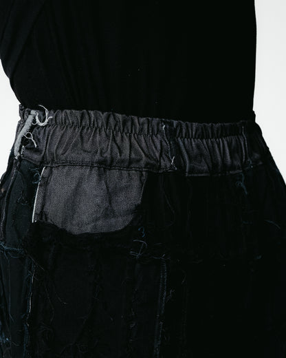 CEMENTO ARMATO INDUSTRIALE - PANTALONE BLACK OVERSIZE