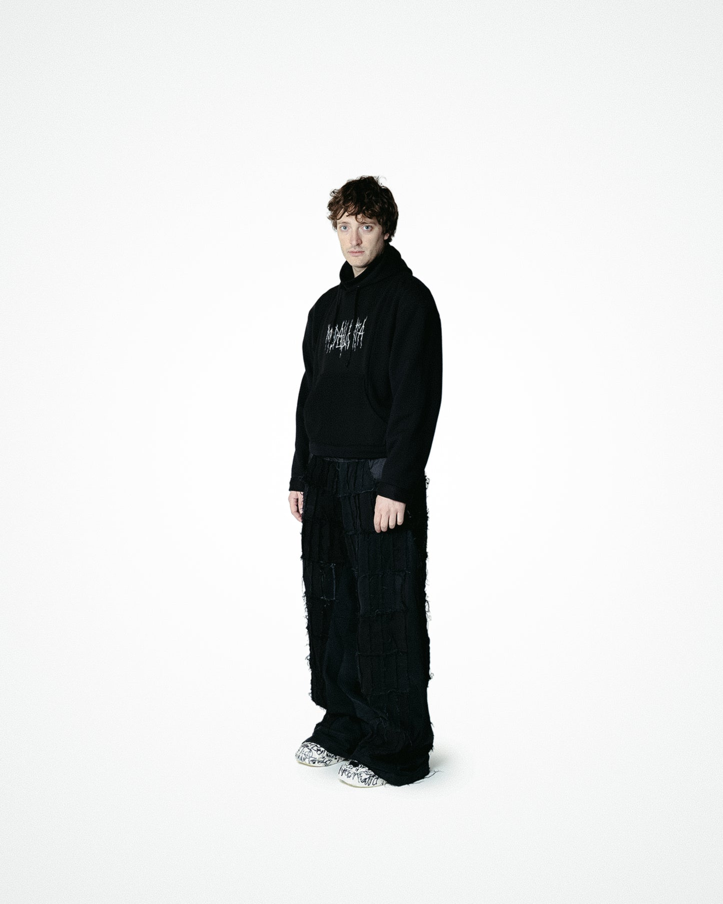CEMENTO ARMATO INDUSTRIALE - PANTALONE BLACK OVERSIZE