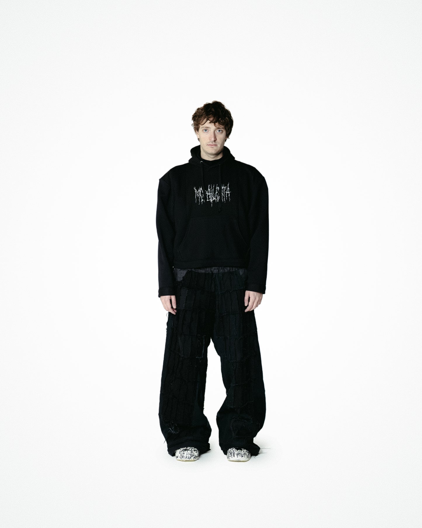 CEMENTO ARMATO INDUSTRIALE - PANTALONE BLACK OVERSIZE