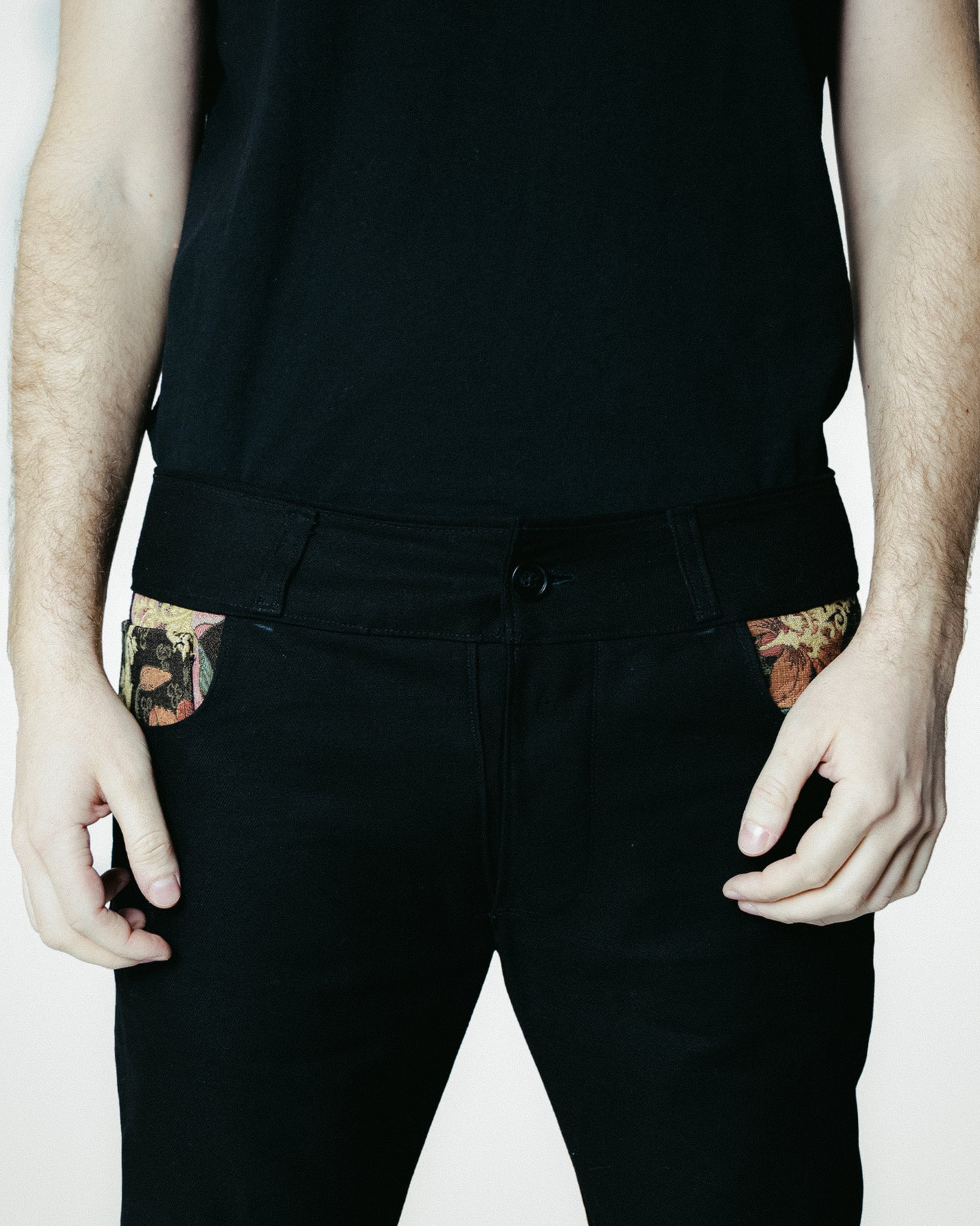 VERNICE ANTIRUGGINE - PANTALONE BLACK