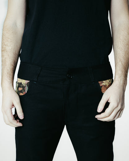 VERNICE ANTIRUGGINE - PANTALONE BLACK