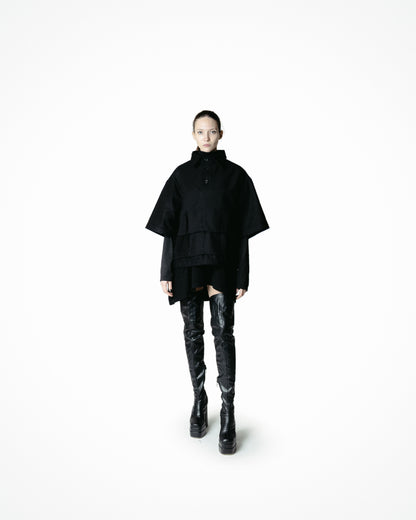 TRAVE RETICOLARE - POLO A STRISCE BLACK