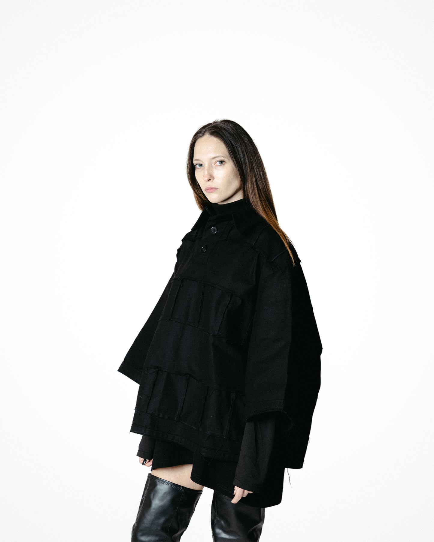 KARAKORUM 2 - POLO HALF BLACK
