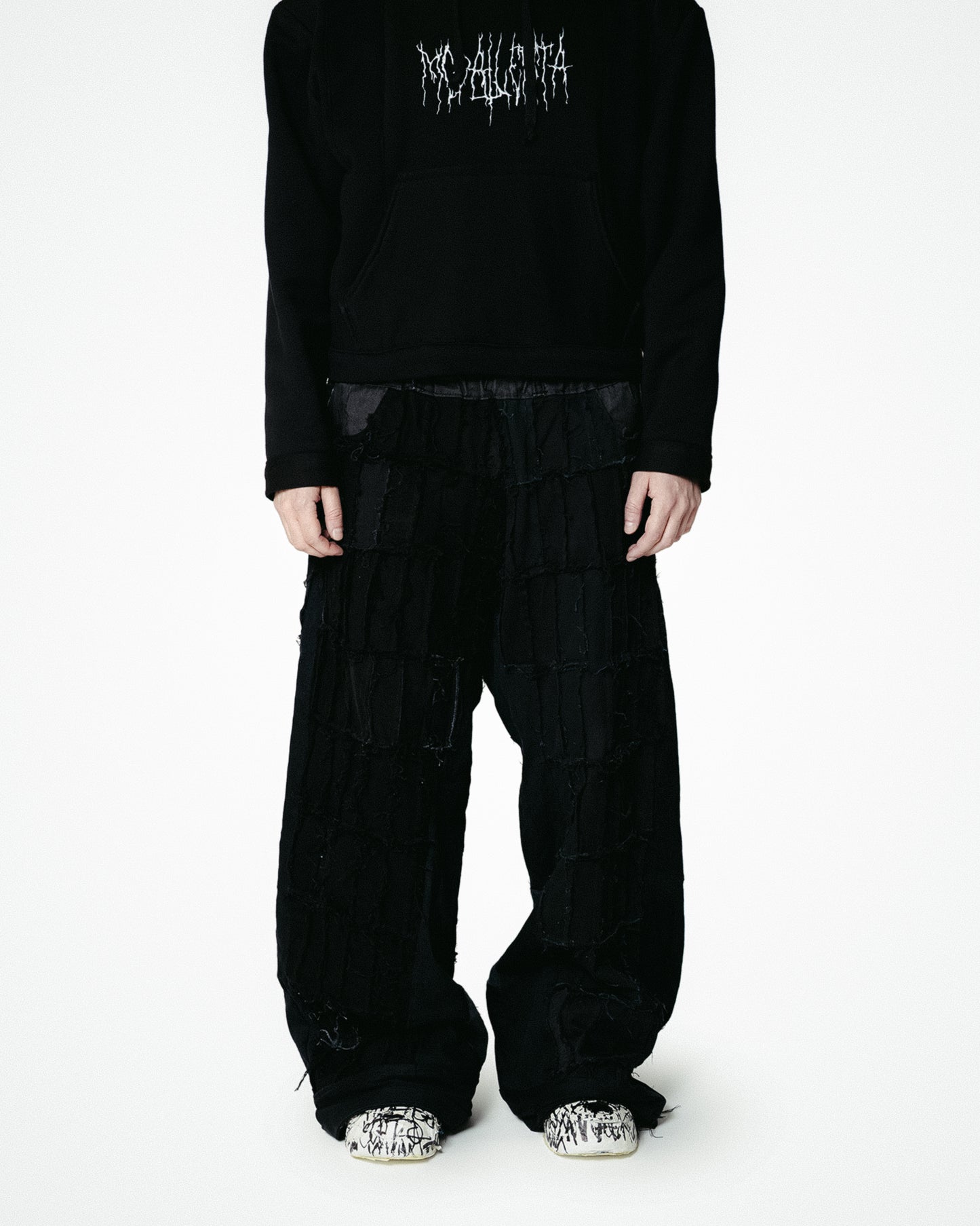 CEMENTO ARMATO INDUSTRIALE - PANTALONE BLACK OVERSIZE