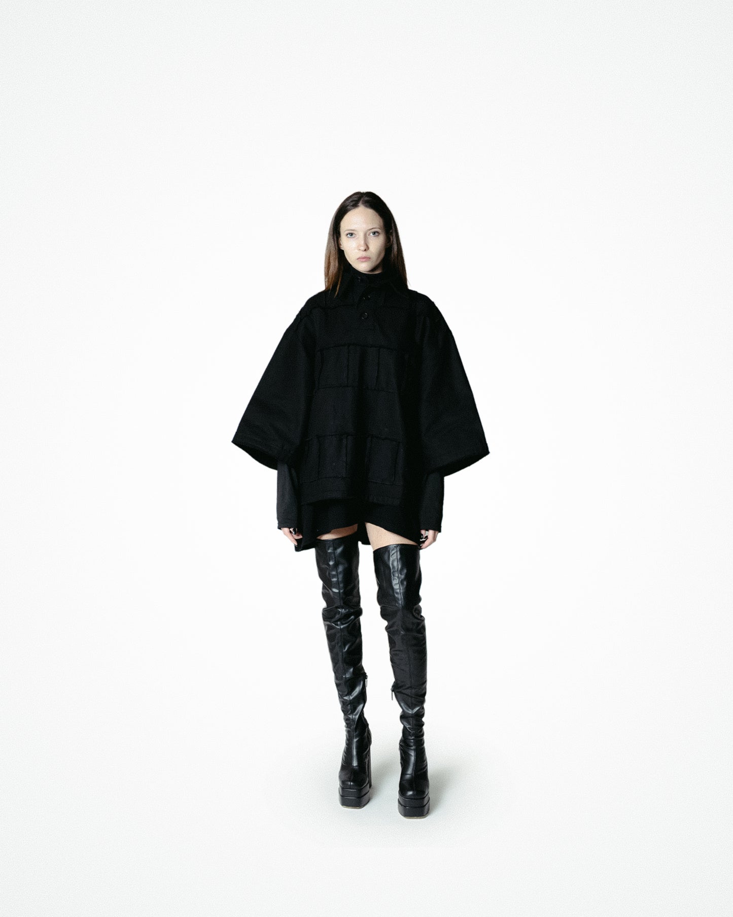 KARAKORUM 2 - POLO HALF BLACK