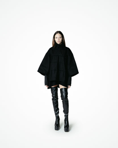KARAKORUM 2 - POLO HALF BLACK