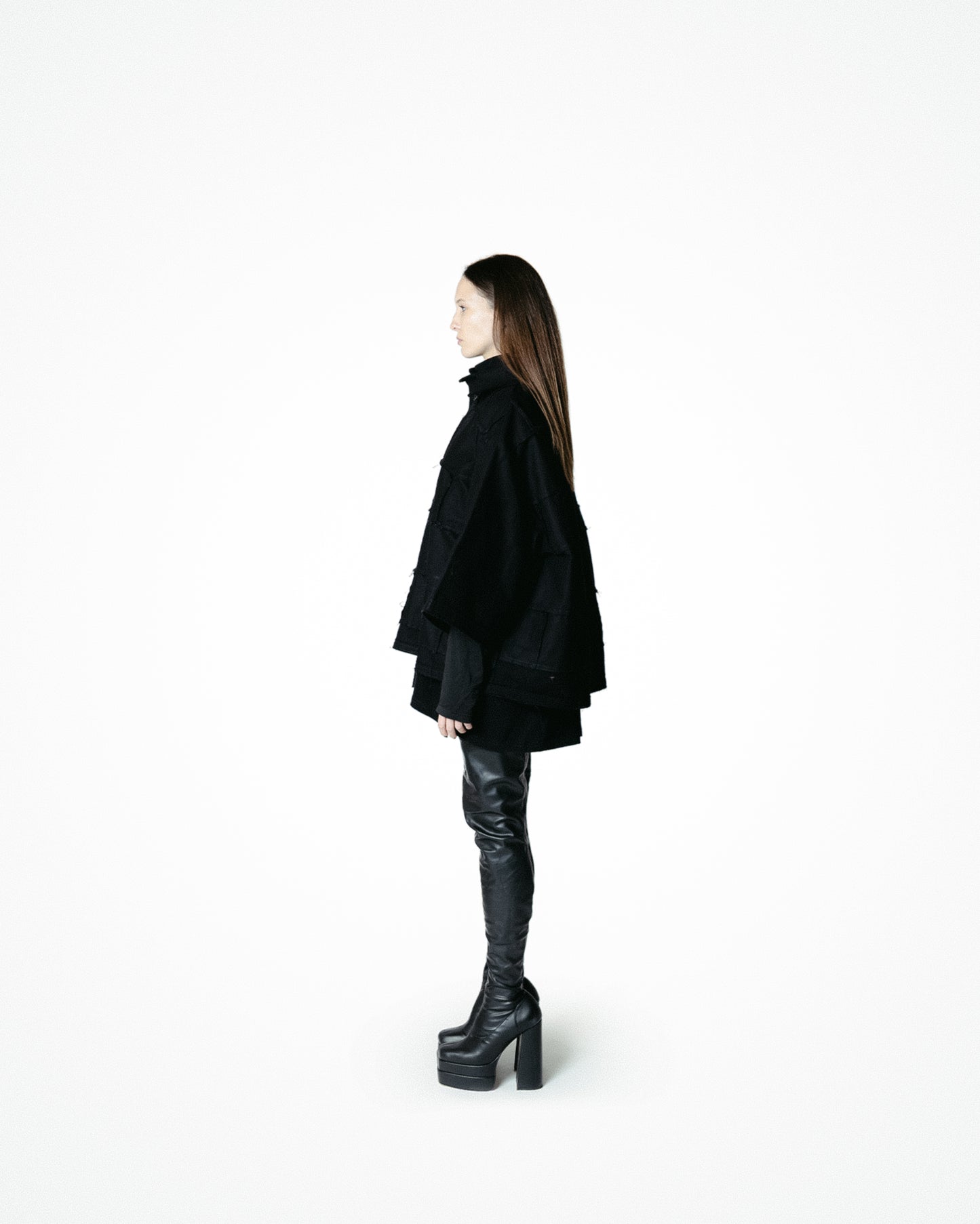 KARAKORUM 2 - POLO HALF BLACK