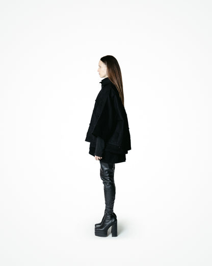 KARAKORUM 2 - POLO HALF BLACK