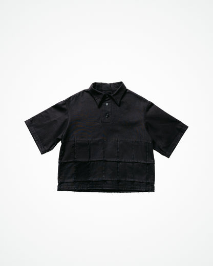KARAKORUM 2 - POLO HALF BLACK