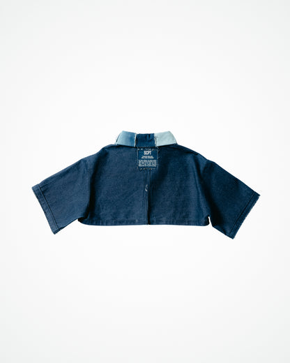 RESINA - CROP TOP DENIM