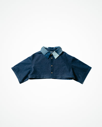 RESINA - CROP TOP DENIM